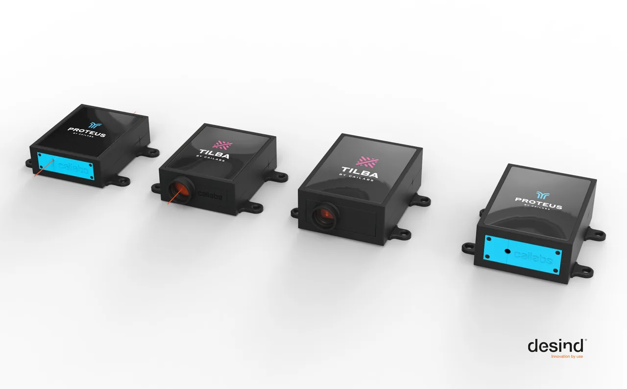 Gamme d’équipements photoniques Cailabs restructurée par le design industriel
