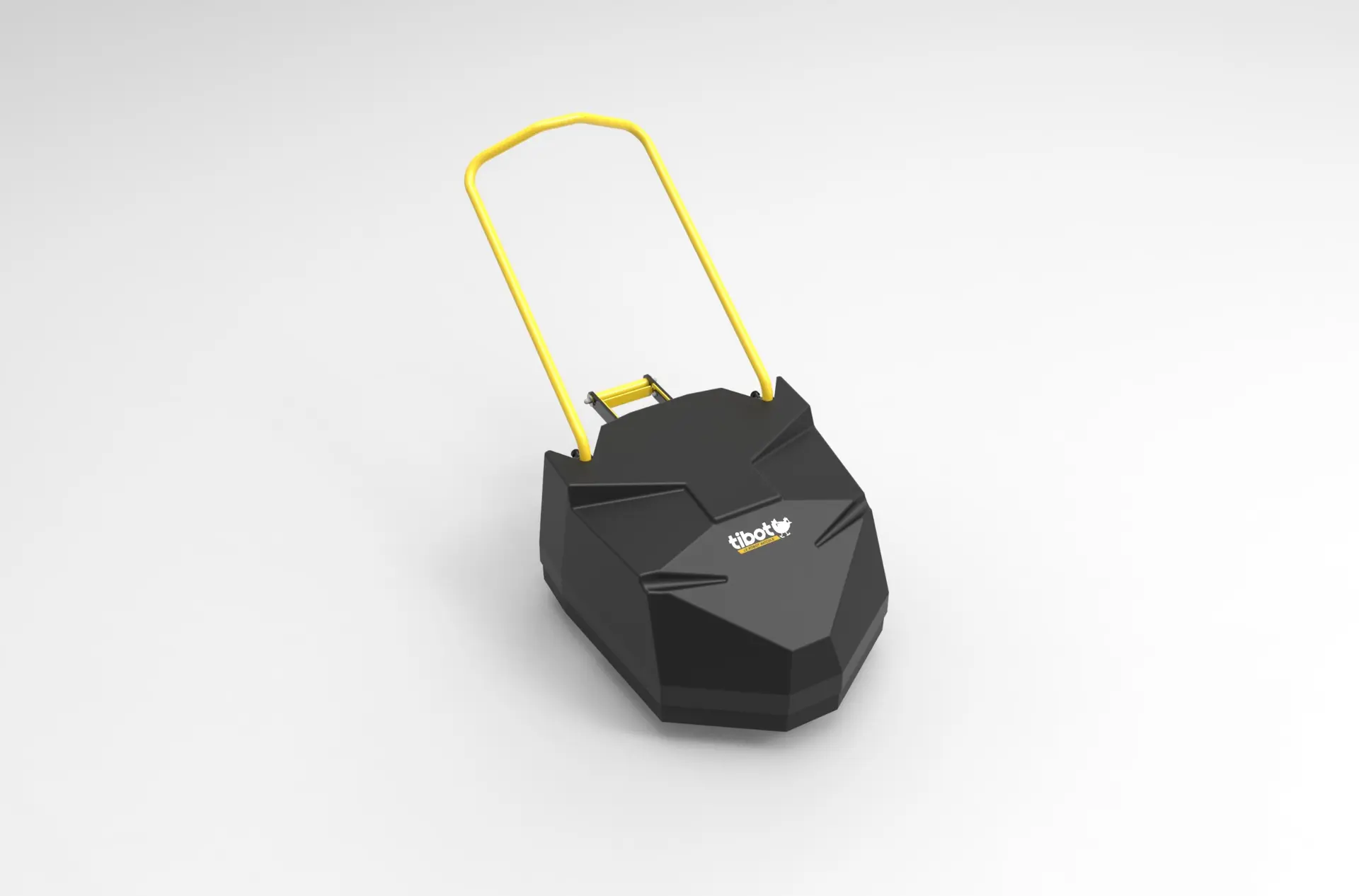 Étude de conception Scaribot, nom de développement d’Easy-LIT, vue trois quarts avant