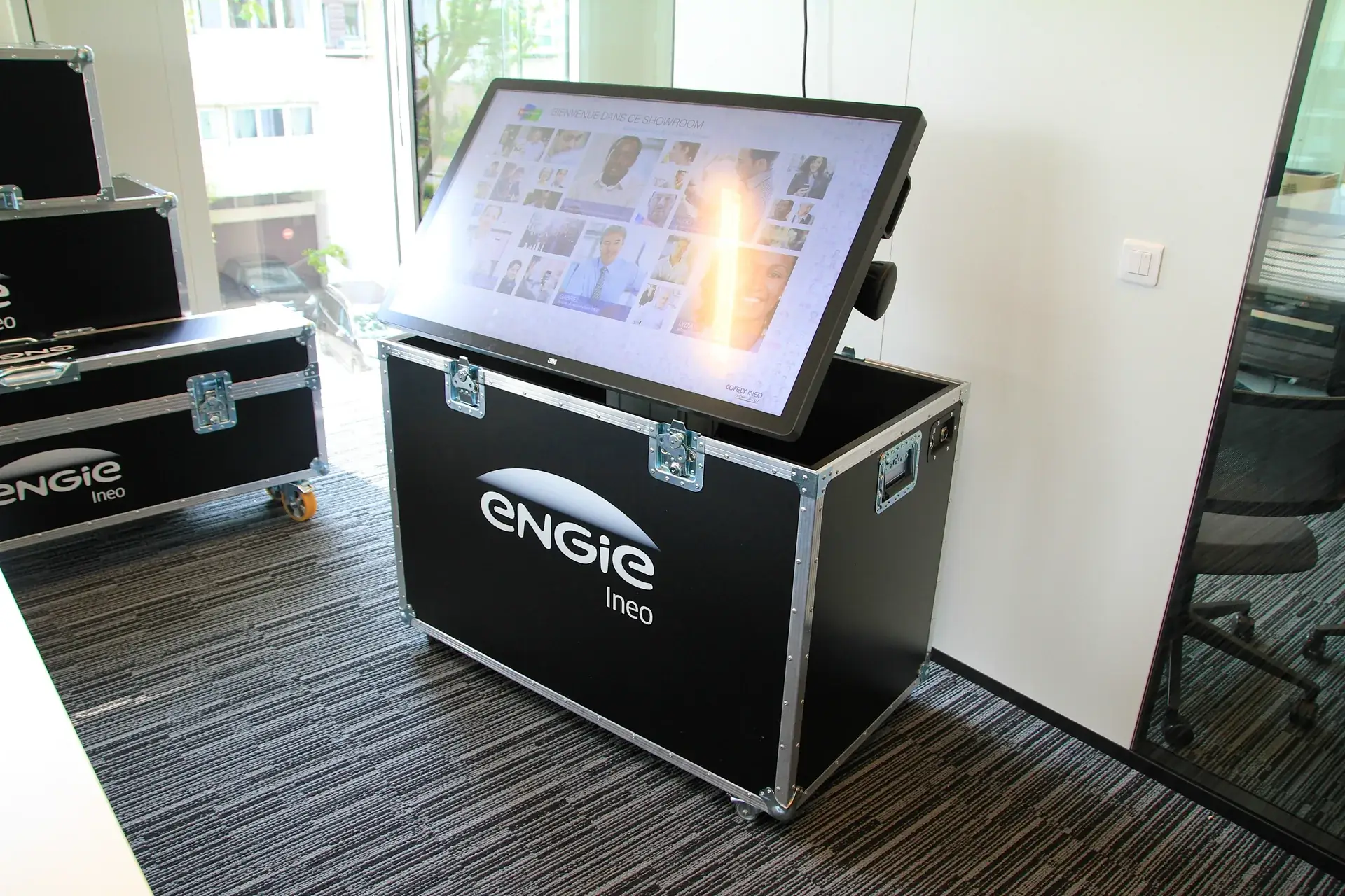 Vue générale de l’espace de démonstration Engie INEO