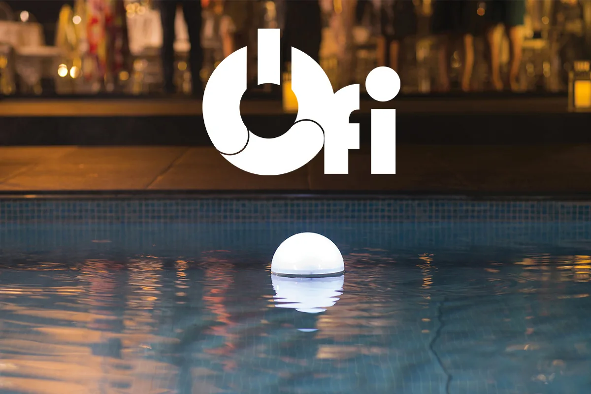 Forme sphérique et signaux lumineux de l’objet connecté Ofi