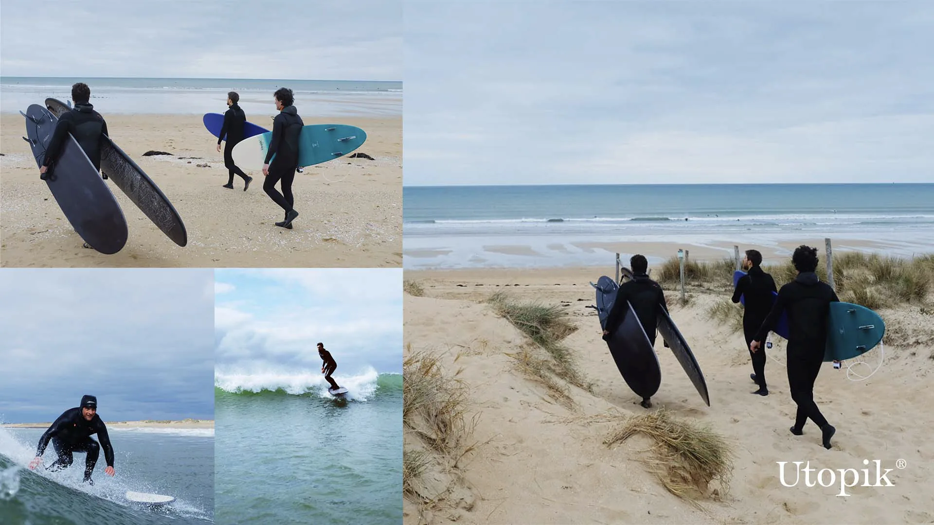 Gamme de planches de surf biosourcées Utopik BMB